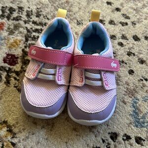 Colorful cute toddler sneakers